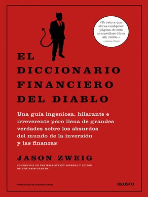 cover image of El diccionario financiero del diablo